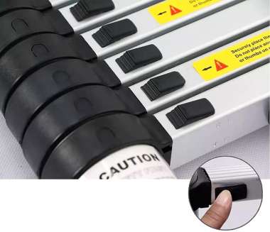 Πτυσσόμενη πολυμορφική σκάλα αλουμινίου - 103 - 6.4m - 711079