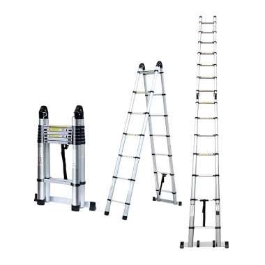 Πτυσσόμενη πολυμορφική σκάλα αλουμινίου - 103 - 6.4m - 711079