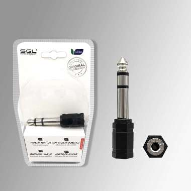 Αντάπτορας ήχου Jack 6.3mm σε 3.5mm - 1856-1 - 098920