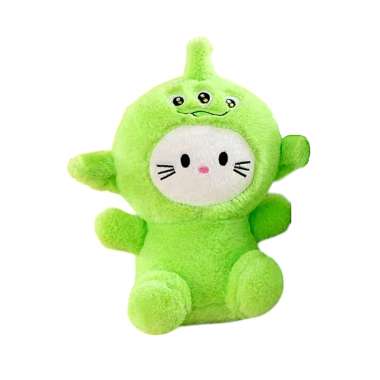 Λούτρινο κουκλάκι Γατάκι με στολή - 25cm - 744783