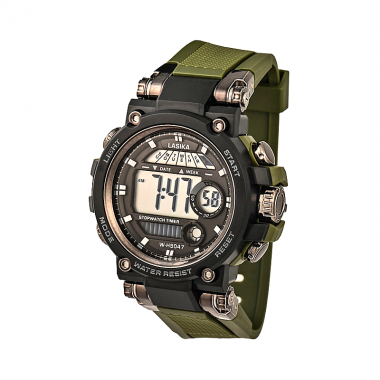 Ψηφιακό ρολόι χειρός - LS9047 - Lasika - 817322 - Green