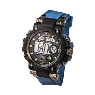 Ψηφιακό ρολόι χειρός - LS9047 - Lasika - 817322 - Blue