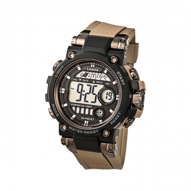 Ψηφιακό ρολόι χειρός - LS9047 - Lasika - 817322 - Beige