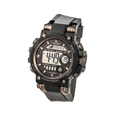 Ψηφιακό ρολόι χειρός - LS9047 - Lasika - 817322 - Grey