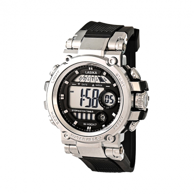 Ψηφιακό ρολόι χειρός - LS9047 - Lasika - 817322 - Black/Silver