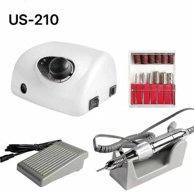 Ηλεκτρικός τροχός μανικιούρ-πεντικιούρ - DM210A - 581511 - White