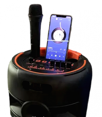 Φορητό ηχείο subwoofer με μικρόφωνο - QS-1003 - KMS - 813102