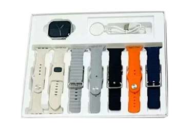 Σετ Smartwatch με 7 λουράκια - S9 Pro Max  - 812303 - Grey