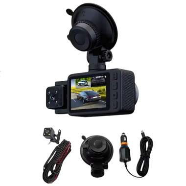 Καταγραφικό αυτοκινήτου με 3 κάμερες - S23 - 812846