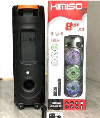 Φορητό ηχείο subwoofer με μικρόφωνο Karaoke - QS-8216 - 813119