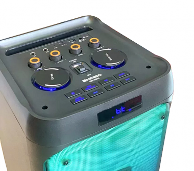 Φορητό ηχείο subwoofer με μικρόφωνο Karaoke - QS-8605 - 813157