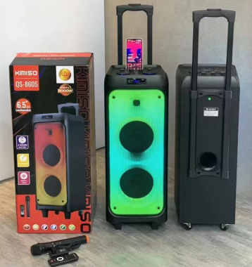 Φορητό ηχείο subwoofer με μικρόφωνο Karaoke - QS-8605 - 813157