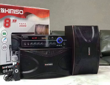 Σετ ηχεία subwoofer με ενισχυτή & μικρόφωνο Karaoke - QS-A8 - 813164