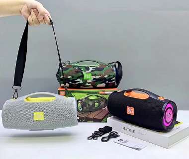 Ασύρματο ηχείο Bluetooth - TG-437 - LED RGB - 813553 - Black