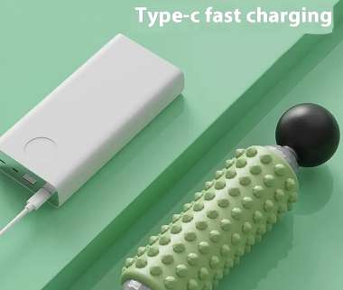 Επαναφορτιζόμενο Massage Roller - USB - 813607 - Ash Grey