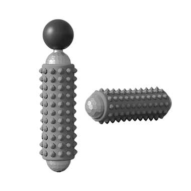 Επαναφορτιζόμενο Massage Roller - USB - 813607 - Ash Grey