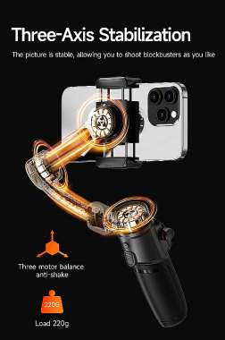 Σταθεροποιητής εικόνας Gimbal για smartphone - M05 - 813676