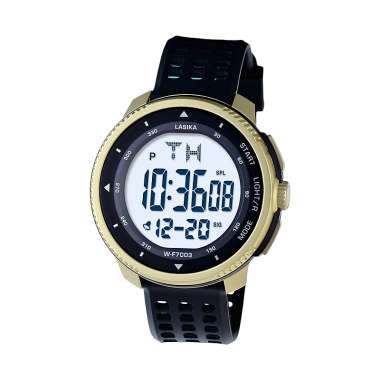 Ψηφιακό ρολόι χειρός - LS7003 - Lasika - 817360 - Black/Gold