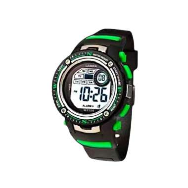 Ψηφιακό ρολόι χειρός - LS158 - Lasika - 817384 - Black/Green
