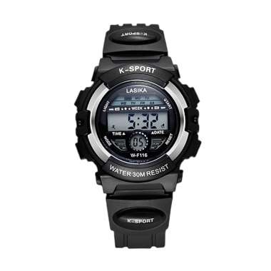 Ψηφιακό ρολόι χειρός - LS116 - Lasika - 817407 - Black/Silver