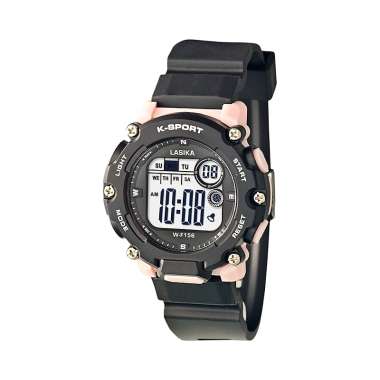 Ψηφιακό ρολόι χειρός - LS156 - Lasika - 817445 - Black/Pink