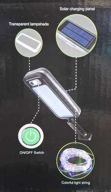 Ηλιακός προβολέας LED με αισθητήρα κίνησης - FA-YD2339 - 817551