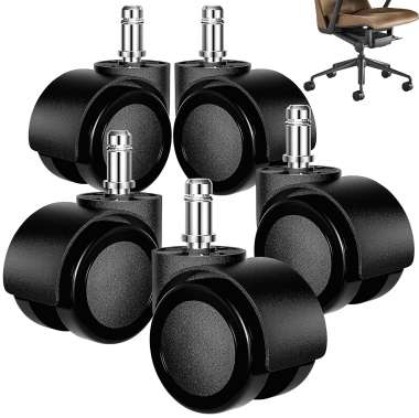 Olympus ροδάκια (που δεν γρατσουνάνε) για καρέκλα γραφείου (5τμχ)
