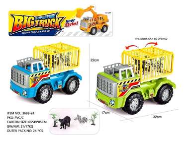 Όχημα μεταφοράς ζώων της ζούγκλας με αξεσουάρ - 3699-24 - 917162