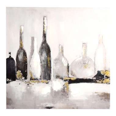 Olympus Diamond Painting "Oil painting,bottles" - Ψηφιδωτό Μωσαικό "Ελαιογραφία με μπουκάλια" 50Χ40