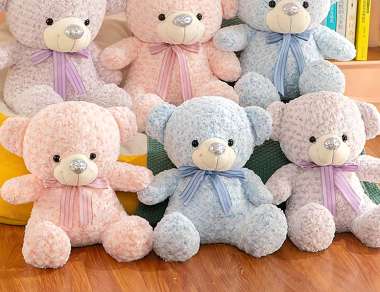 Λούτρινο κουκλάκι Αρκουδάκι - 40cm - 833843