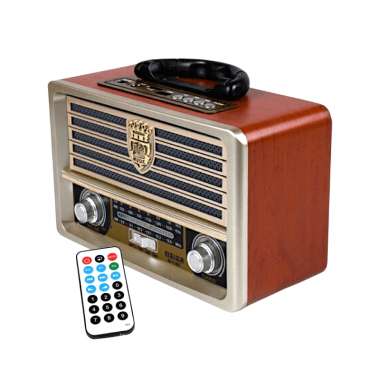 Φορητό ραδιόφωνο Retro - M-113-BT - 861138 - Gold