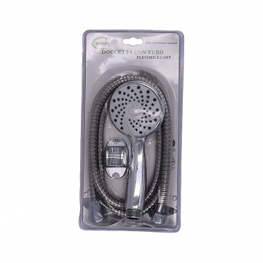 Τηλέφωνο ντους με επιλογές πίεσης και σπιράλ - 1.5m - 88024