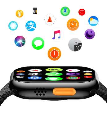Σετ Smartwatch με 2 λουράκια - Z81 Pro Max - 880372 - Orange