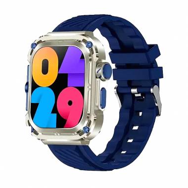 Σετ Smartwatch με 3 λουράκια - Z85 MAX - 065097 - Blue
