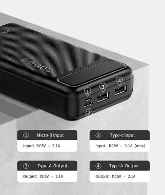 Powerbank - 20.000mah - P6K - AWEI - 004411