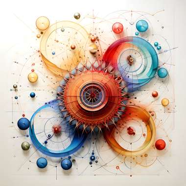 Olympus Diamond Painting "Abstract quilling art,spirals" - Ψηφιδωτό Μωσαικό "Αφηρημένη τέχνη,χαρτοστροφή,σπείρες" 50Χ40
