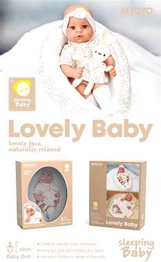 Κούκλα μωρό με αξεσουάρ - 48cm - YT18-1B - 917435