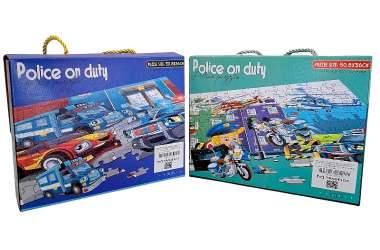 Παιδικό puzzle 63 κομματιών - Police - 66310 - 917221