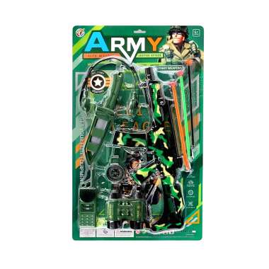 Παιδικό σετ στρατιώτη με όπλο και αξεσουάρ - PT013 - 917256