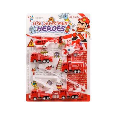 Σετ πυροσβεστικά οχήματα - JKL-09A - 917270