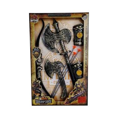 Σετ αρχαίου πολεμιστή με πανοπλία και αξεσουάρ - 205-13 - 917278