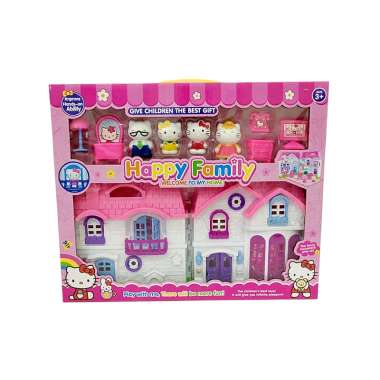 Κουκλόσπιτο mini με αξεσουάρ - 596A - 917361
