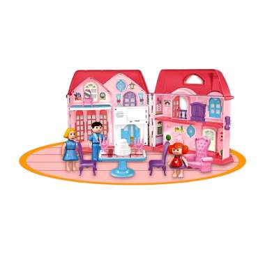 Κουκλόσπιτο mini με αξεσουάρ - 818 - 917363