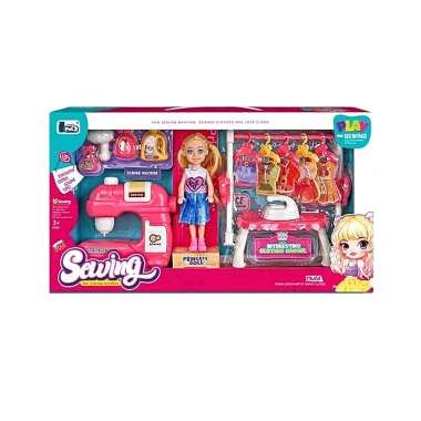 Σετ κούκλα Μοδίστρα με αξεσουάρ - A220 - 917374