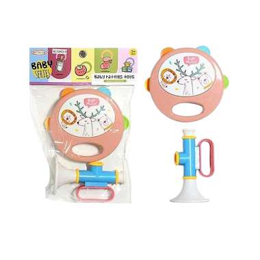 Σετ βρεφικές κουδουνίστρες - TG8422-10 - 2pcs - 917388