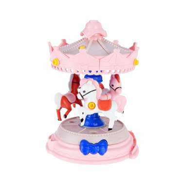 Καρουζέλ με χειροκίνητη περιστροφή - 1122 - 917409 - Pink