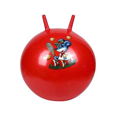 Φουσκωτή μπάλα αναπήδησης Hop-Hop - 55350-02 - 55cm - 982314 - Red