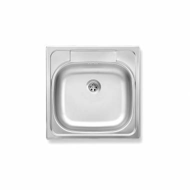 Νεροχύτης κουζίνας σαγρέ DR48/48TS.H FERRO 48x48cm