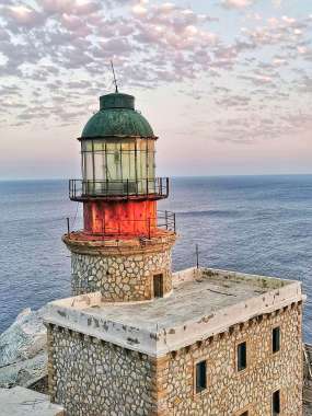 Olympus Diamond Painting "Abandoned Lighthouse in Skyro's Islands" - Ψηφιδωτό Μωσαικό "Φάρος στο νησί της Σκύρου" 40Χ30