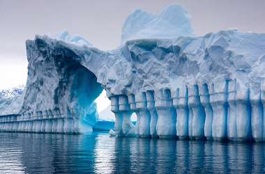 Olympus Diamond Painting "Magnificent Antarctic landscape with icebergs" - Ψηφιδωτό Μωσαικό "Μαγευτικό τοπίο ανταρκτικής με παγόβουνα" 40X30